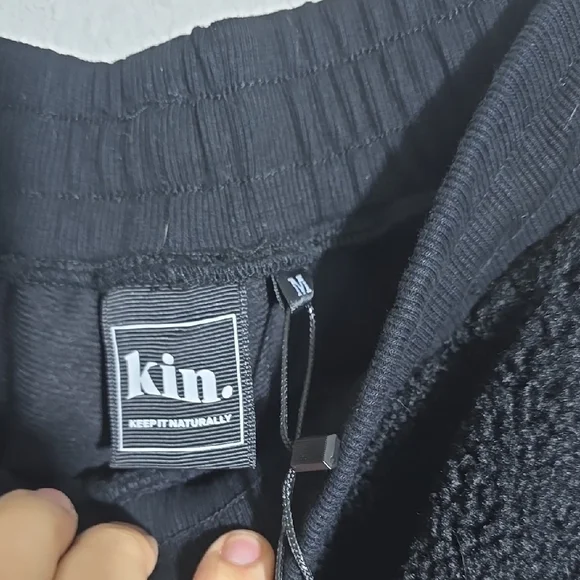 Kin Black Fleece Hoodie and Pants Set - Picture 7 of 8
